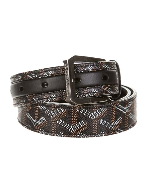 goyard belt tradesey|real real Goyard belts.